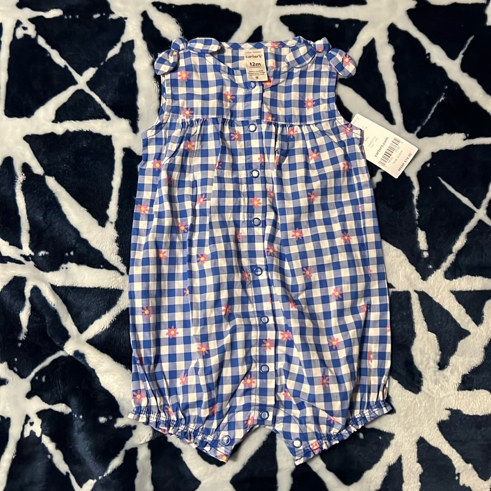 Carter’s Gingham romper